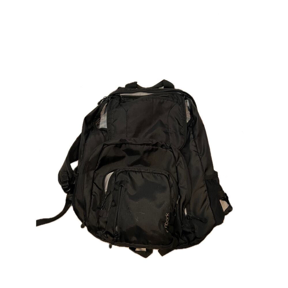 Embark Black Padded Backpack w Computer Slot